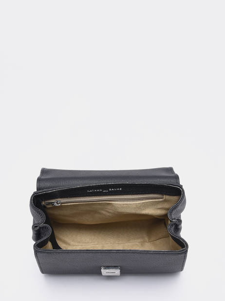 Cross Body Tas Mini Duras Leder Nathan baume Zwart ines 4 ander zicht 3